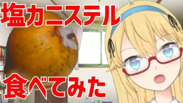 【沖縄ご当地フルーツ】カニステルを塩で食べてみた！【Pk-001】