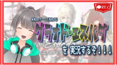 【VTuber】そろそろ脳筋プレイ卒業したいです【グラナド・エスパダ】